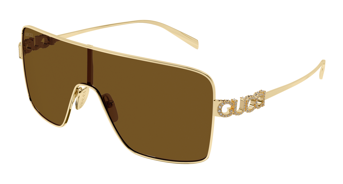 Occhiali da sole gucci gg1936s 003 dorado mask femenino taglia 99mm - Vista principale