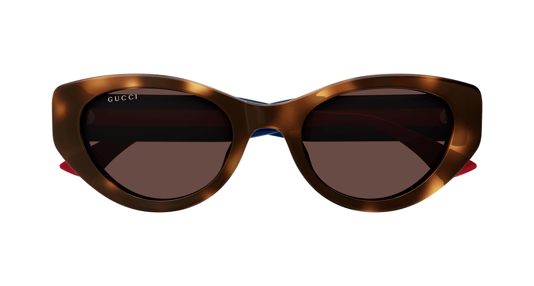 Gafas de sol gucci gg1862s 002 havana cat eye femenino talla 52mm - Vista de detalle