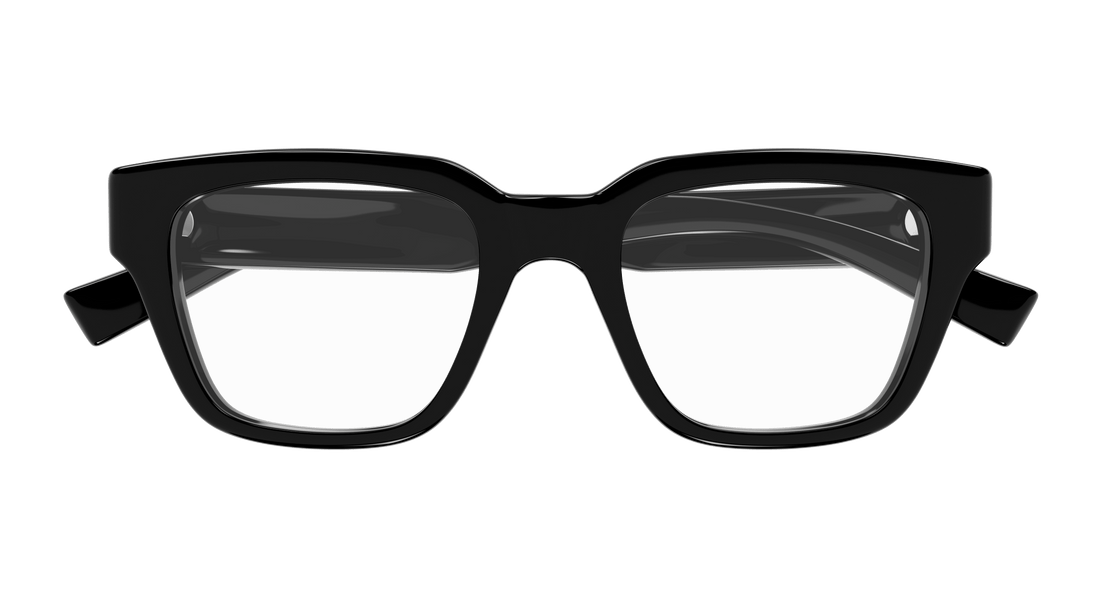 Óculos graduados saint laurent sl 804 001 negro square unisex tamanho 51mm - Vista de detalhe