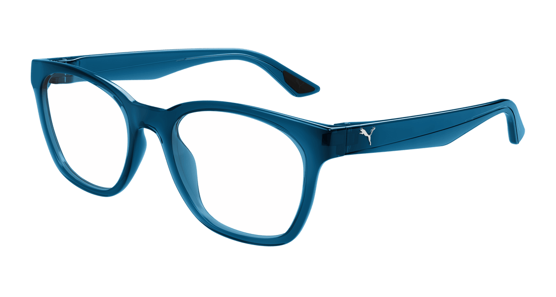 Occhiali da vista puma pu0486o 004 azul square masculino taglia 53mm - Vista principale
