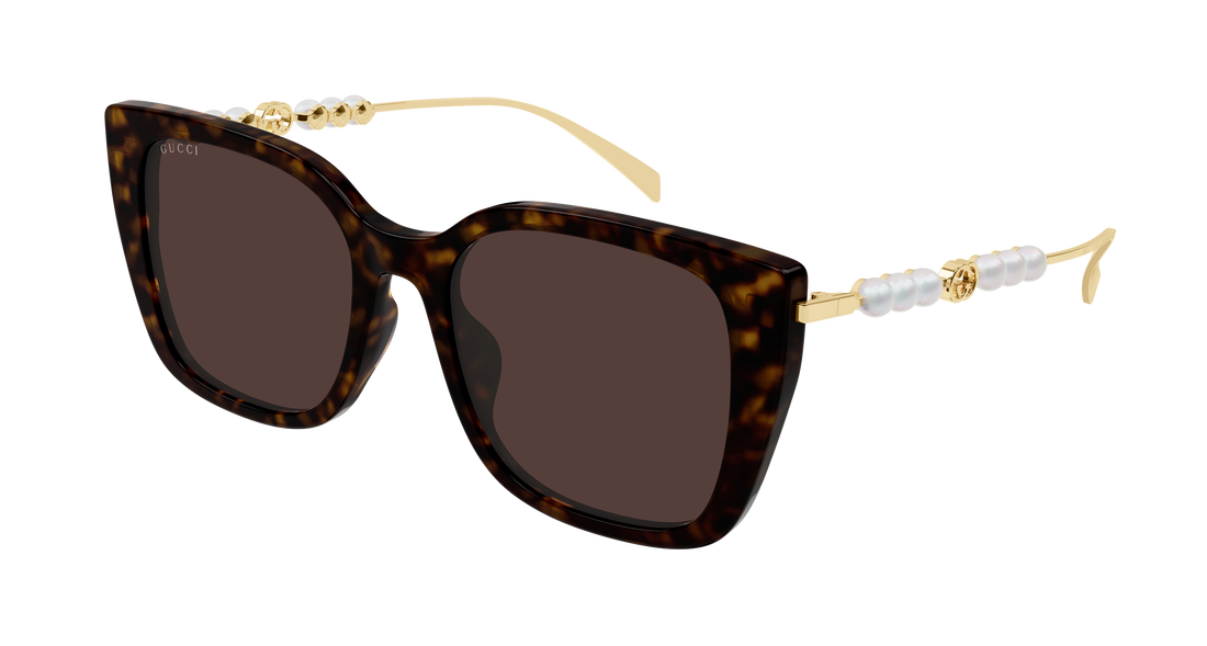 Occhiali da sole gucci gg1971sa 003 havana butterfly femenino taglia 55mm - Vista principale