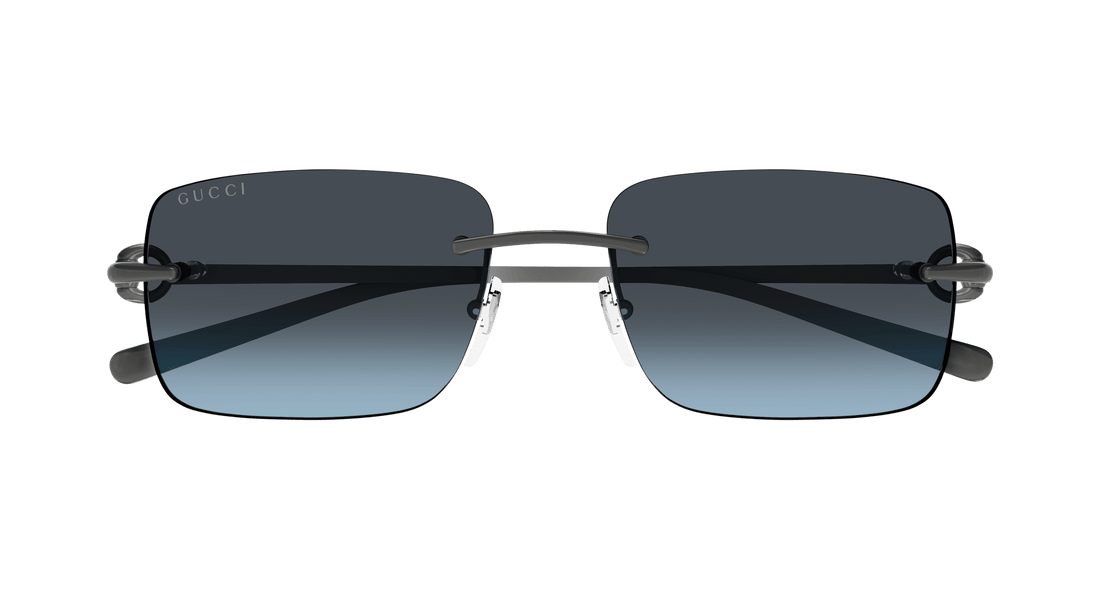Sonnenbrillen gucci gg1703s 006 rutenio square masculino größe 55mm - Detailansicht
