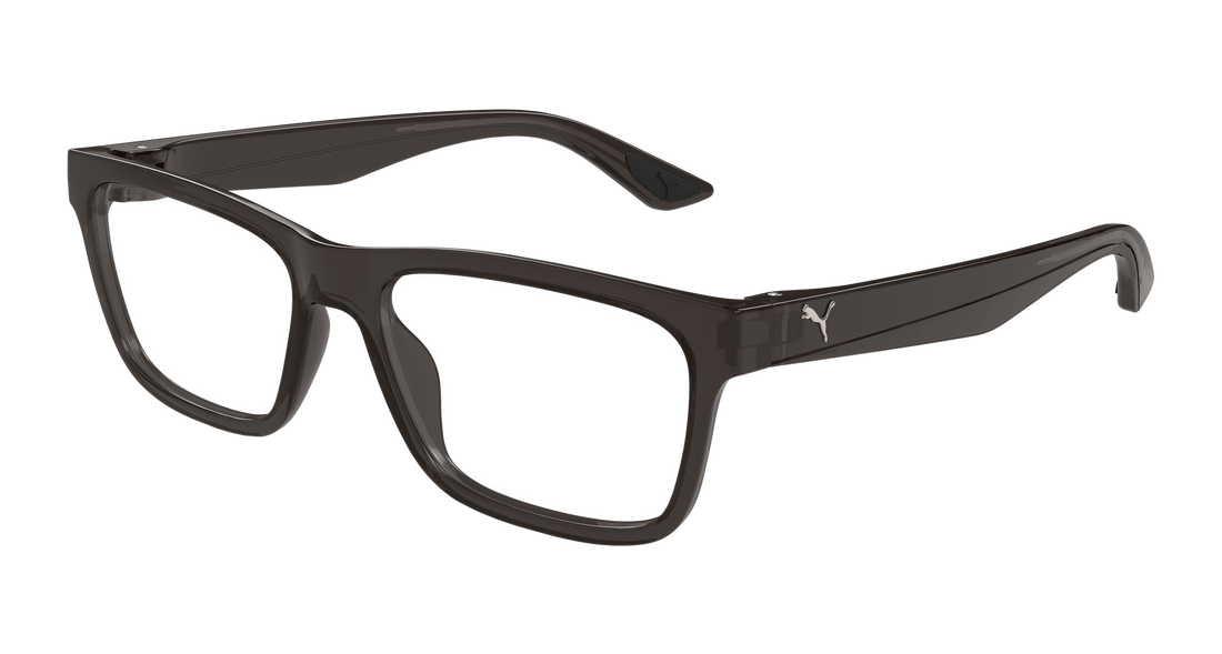 Occhiali da vista puma pu0509o 003 gris rectangular / squared masculino taglia 56mm - Vista principale