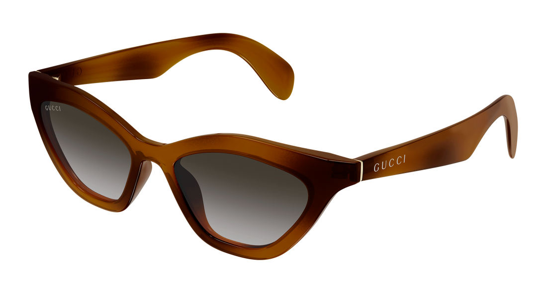 Occhiali da sole gucci gg1931s 003 havana cat eye femenino taglia 52mm - Vista principale