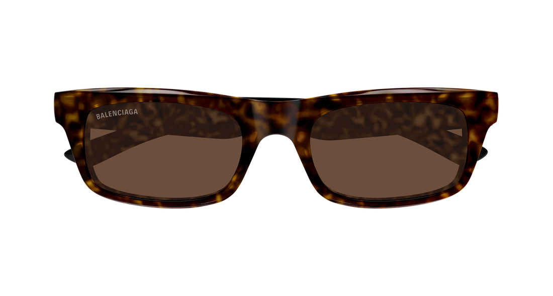 Gafas de sol balenciaga bb0422s 002 havana rectangular / squared masculino talla 54mm - Vista de detalle