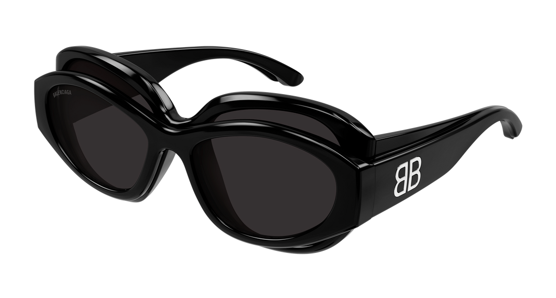 Gafas de sol balenciaga bb0456s 001 negro cat eye unisex talla 59mm - Vista principal