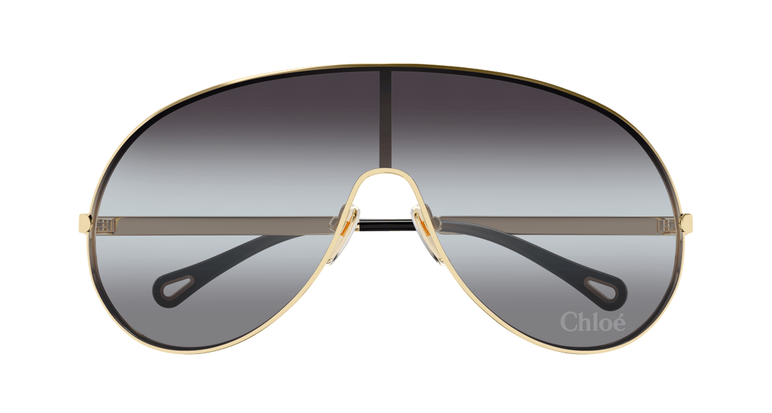 Lunettes de soleil chloé ch0283s 001 dorado mask femenino taille 99mm - Vue détaillée