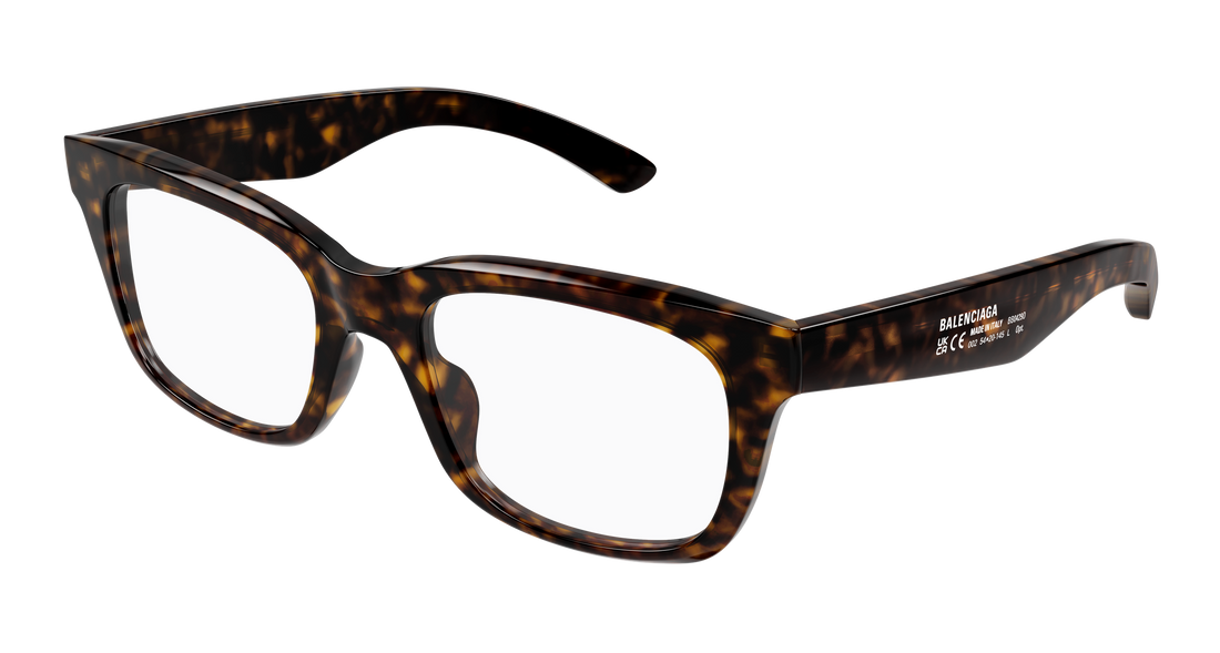 Occhiali da vista balenciaga bb0429o 002 havana rectangular / squared masculino taglia 54mm - Vista principale