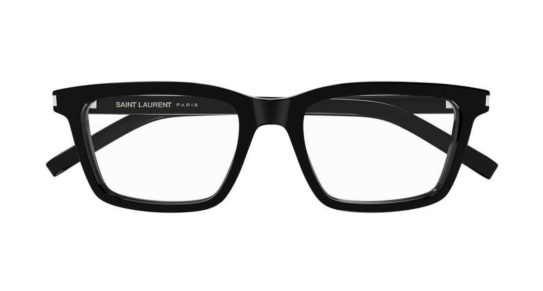 Lunettes de vue saint laurent sl 842 001 negro rectangular / squared unisex taille 54mm - Vue détaillée