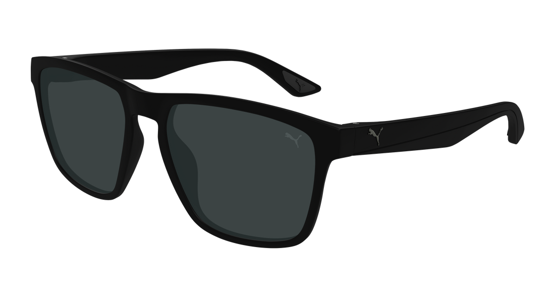 Occhiali da sole puma pu0505s 001 negro rectangular / squared masculino taglia 57mm - Vista principale