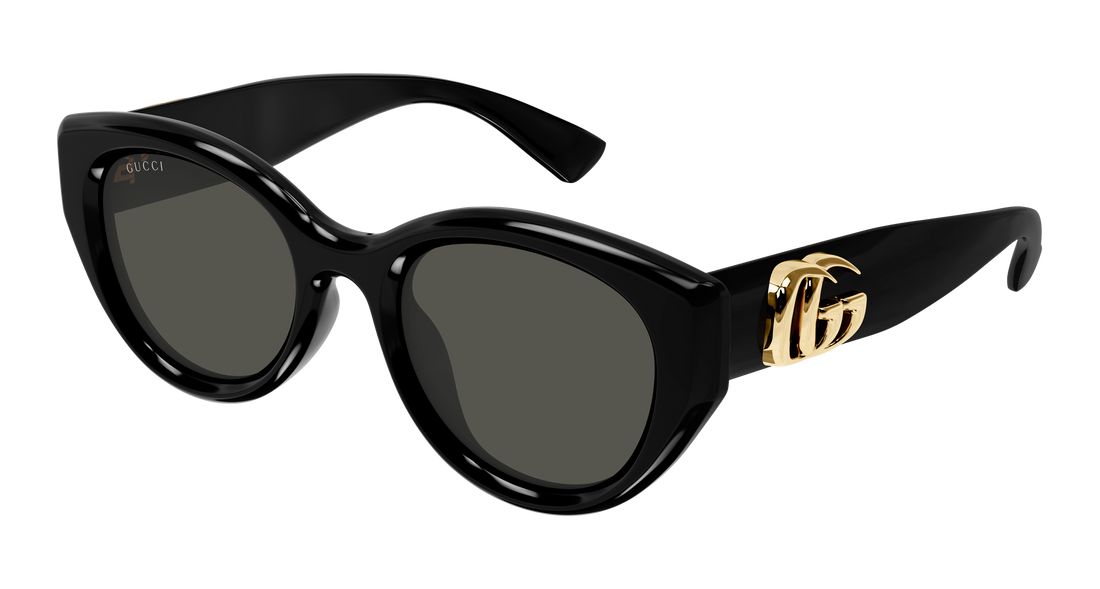 Occhiali da sole gucci gg1976sk 001 negro round/oval/panthos femenino taglia 52mm - Vista principale