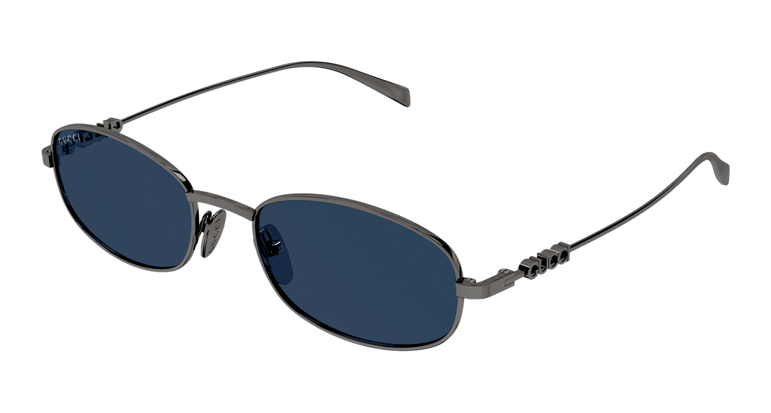 Occhiali da sole gucci gg1940s 001 plateado round/oval/panthos masculino taglia 54mm - Vista principale