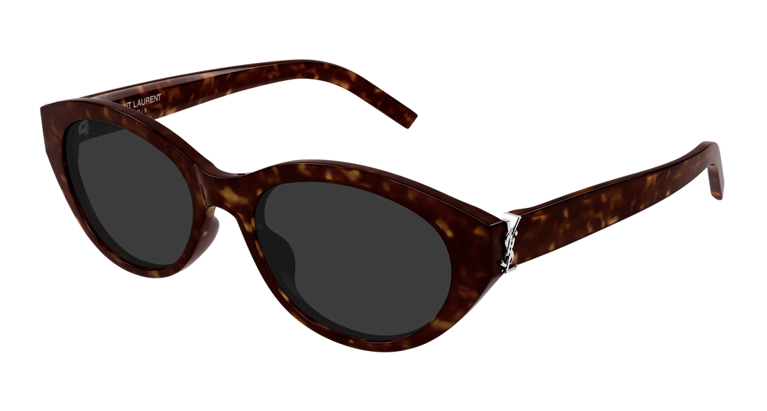 Óculos de sol saint laurent sl m148 002 havana round femenino tamanho 54mm - Vista principal