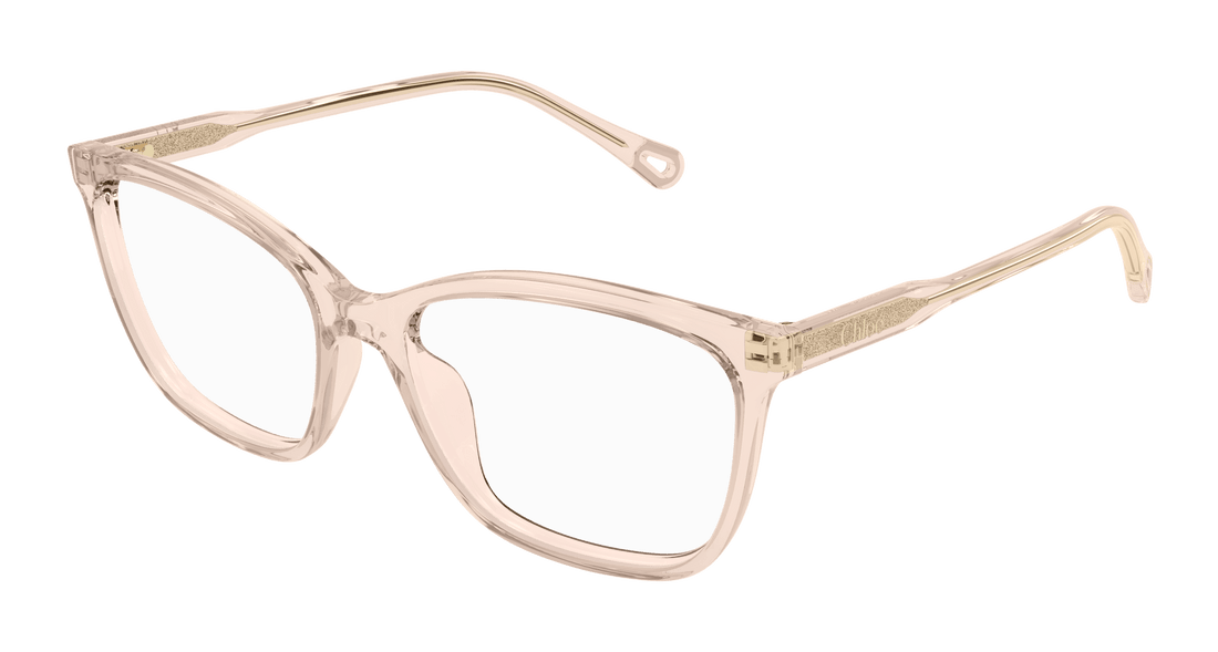Prescription glasses chloé ch0318o 005 rosa square femenino size 55mm - Main view