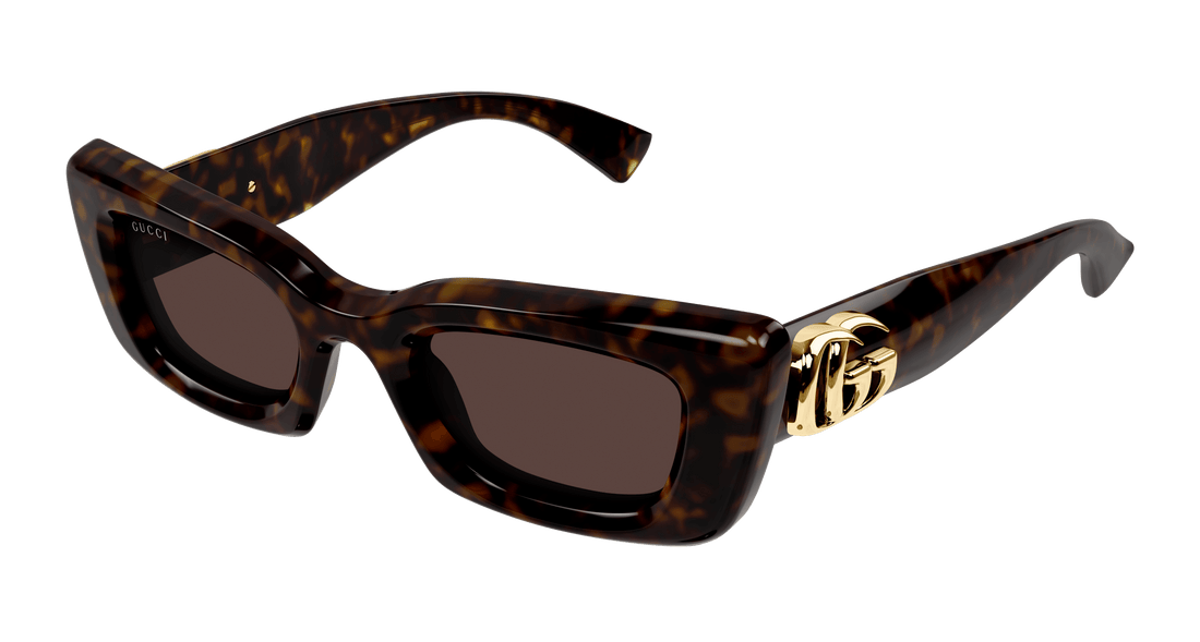 Sonnenbrillen gucci gg1827s 002 havana cat eye femenino größe 49mm - Hauptansicht