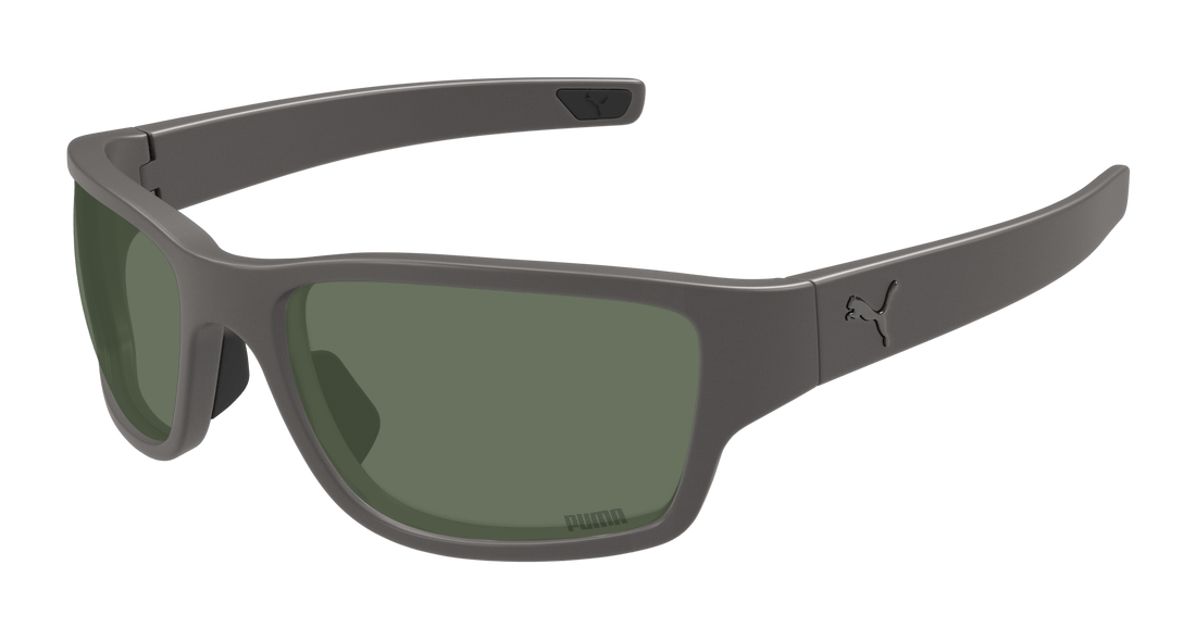 Occhiali da sole puma pu0482s 002 gris square masculino taglia 62mm - Vista principale