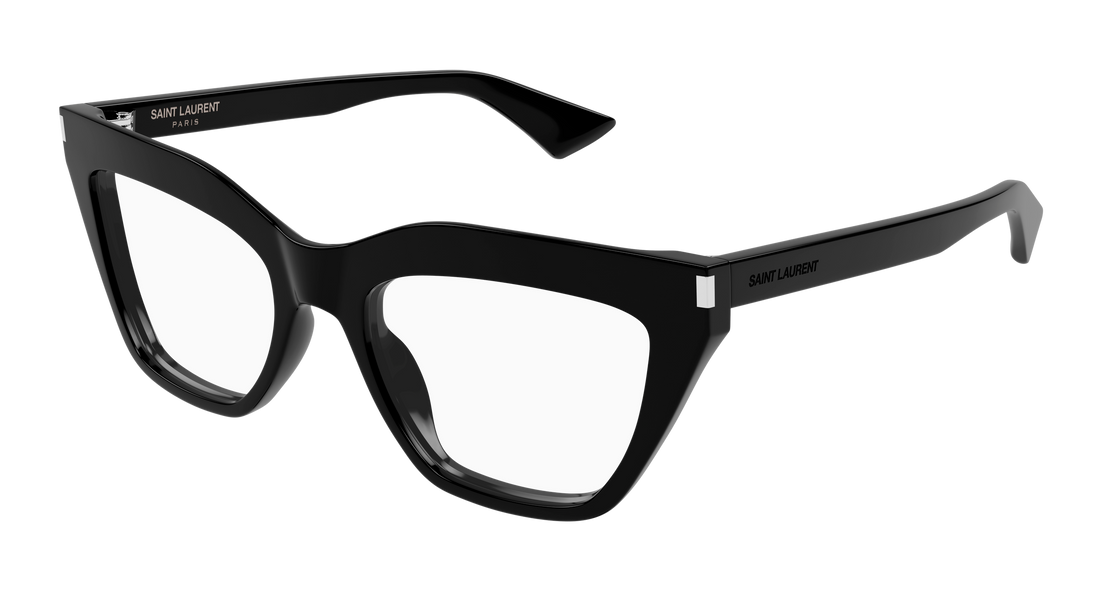 Brillen saint laurent sl 760 001 negro cat eye femenino größe 54mm - Hauptansicht