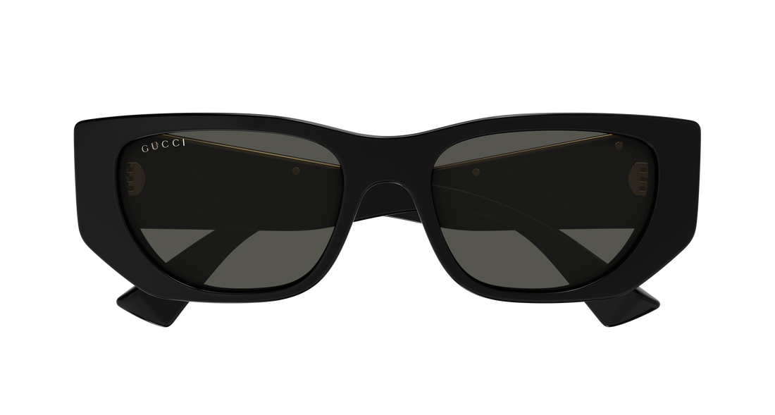 Occhiali da sole gucci gg1959s 001 negro cat eye femenino taglia 53mm - Vista dettagliata