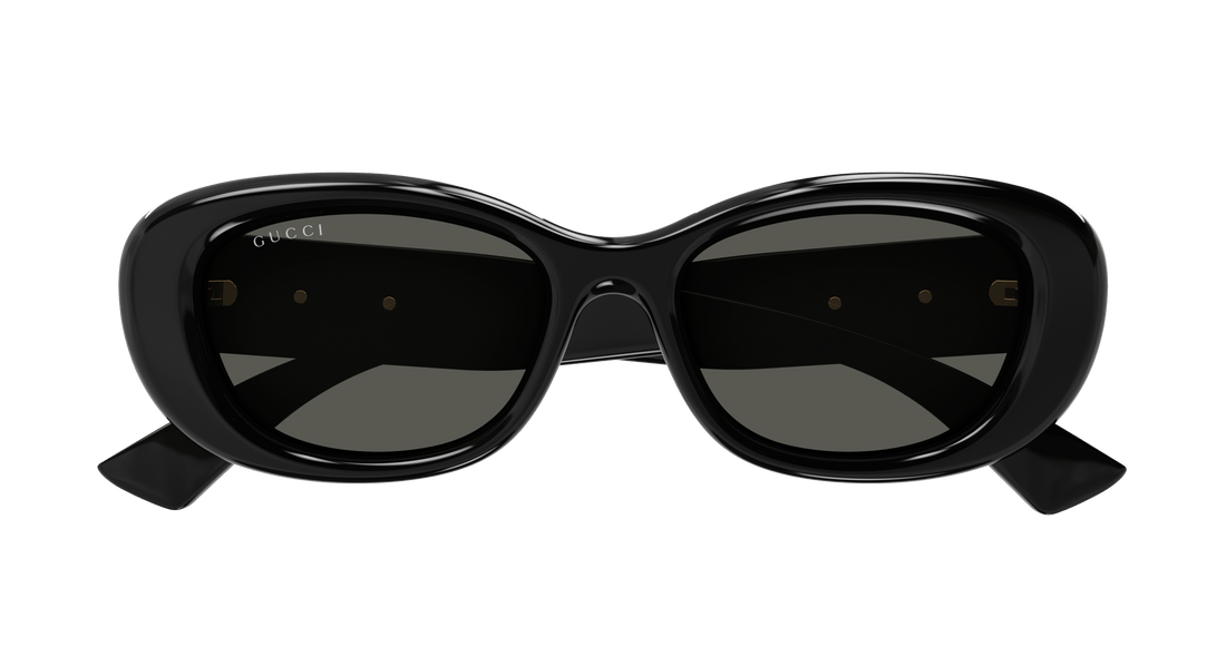 Sonnenbrillen gucci gg1829sk 001 negro round femenino größe 53mm - Detailansicht