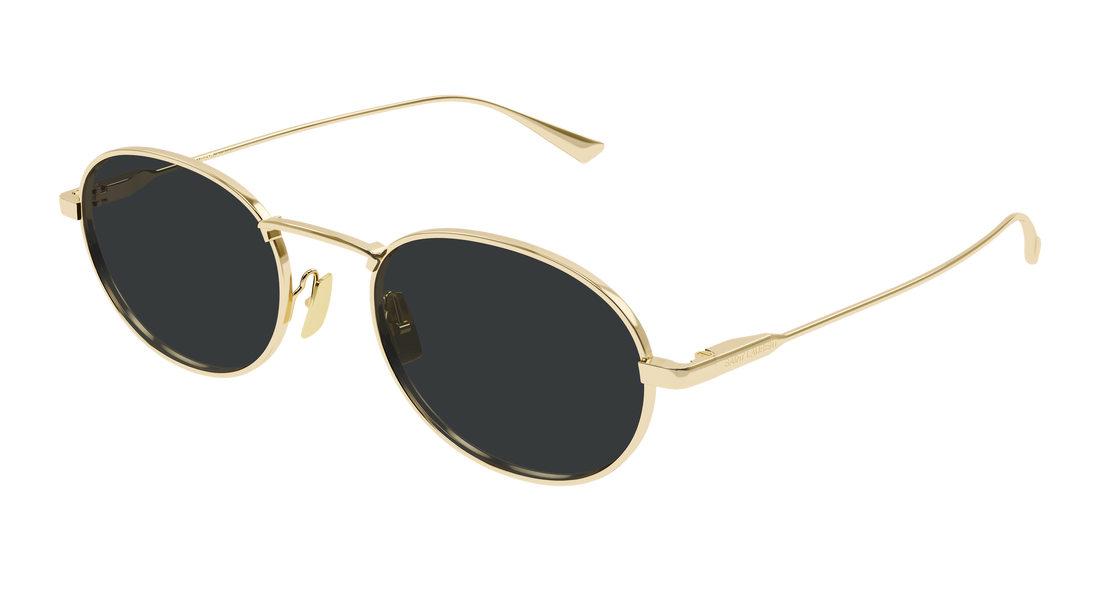 Óculos de sol saint laurent sl 799 003 dorado round masculino tamanho 52mm - Vista principal