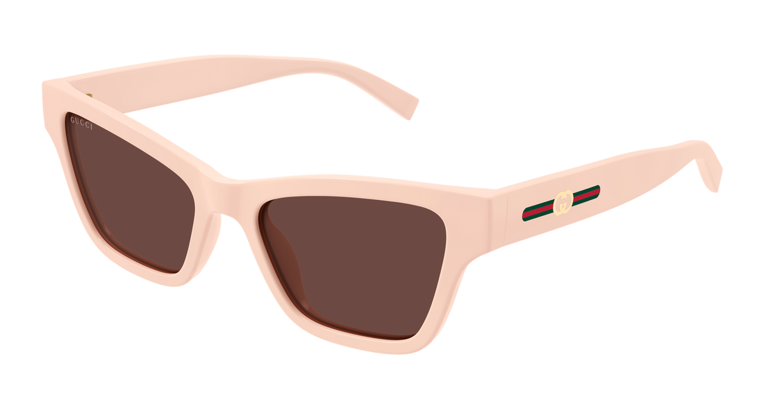Occhiali da sole gucci gg1982s 004 rosa cat eye femenino taglia 53mm - Vista principale