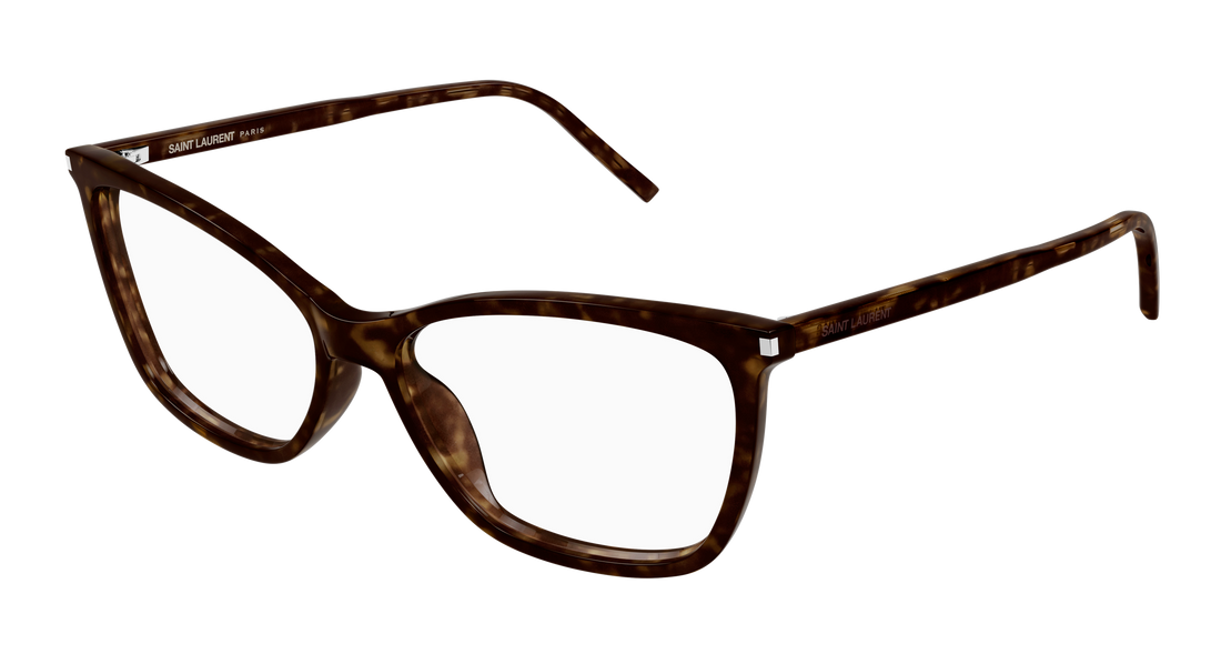 Gafas graduadas saint laurent sl 834 006 havana cat eye femenino talla 56mm - Vista principal
