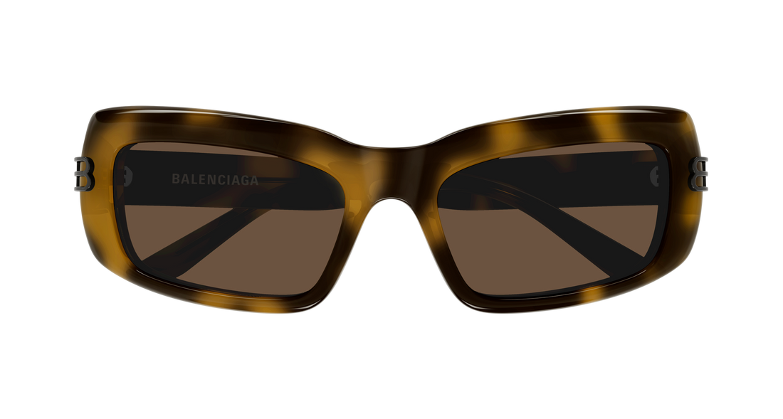 Gafas de sol balenciaga bb0432s 006 havana rectangular / squared femenino talla 57mm - Vista de detalle