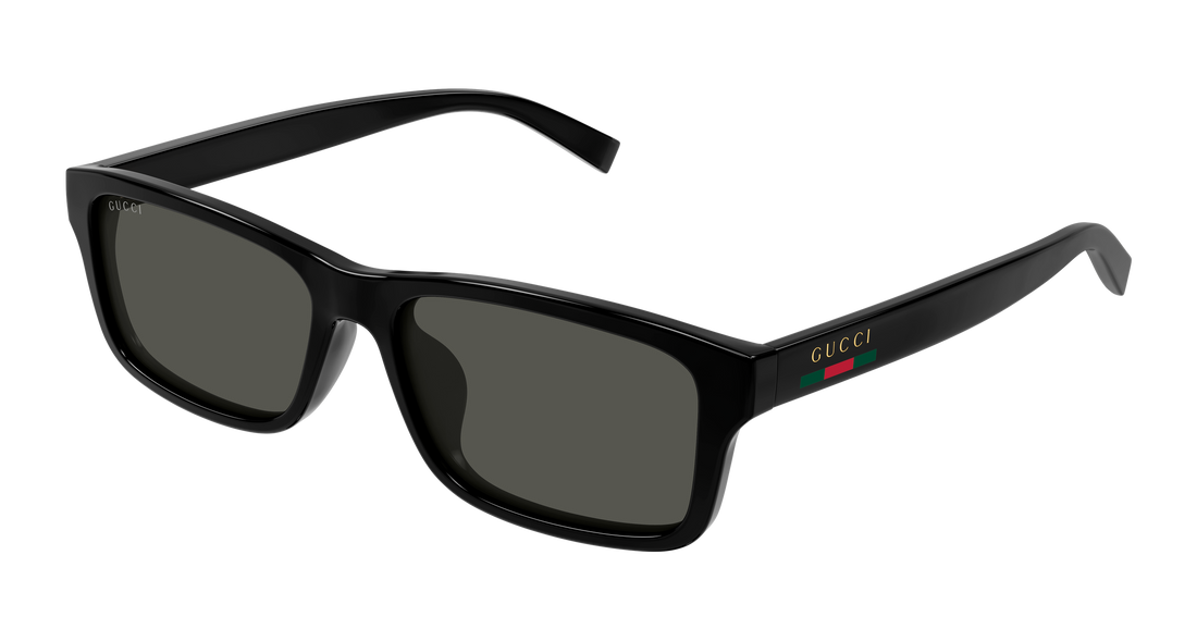 Occhiali da sole gucci gg1986sa 001 negro rectangular / squared masculino taglia 57mm - Vista principale