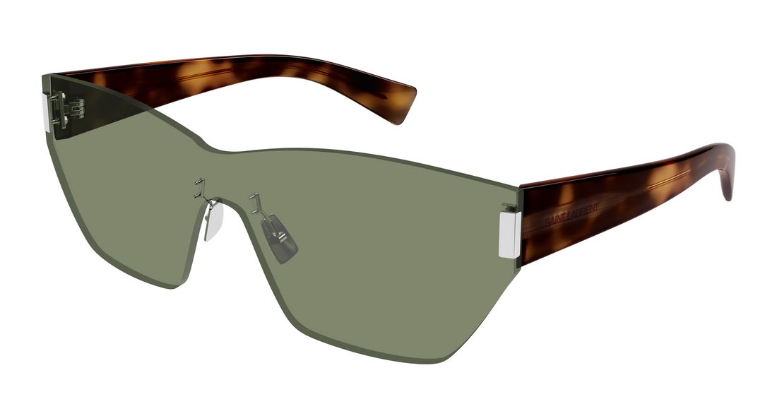 Gafas de sol saint laurent sl 755 002 verde cat eye femenino talla 99mm - Vista principal