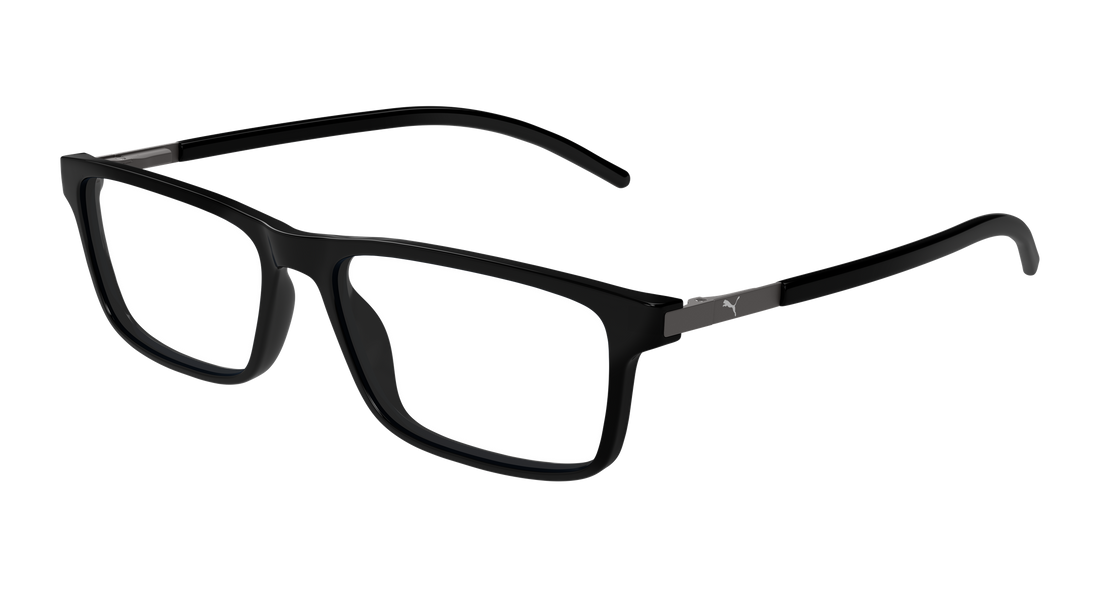 Occhiali da vista puma pu0510o 001 negro rectangular / squared masculino taglia 56mm - Vista principale