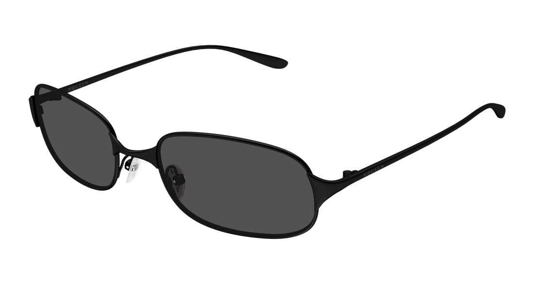 Sonnenbrillen alexander mcqueen am0588s 001 negro round/oval/panthos masculino größe 55mm - Hauptansicht