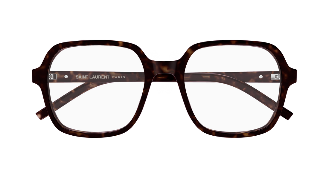 Brillen saint laurent sl m190 002 havana rectangular / squared femenino größe 54mm - Detailansicht
