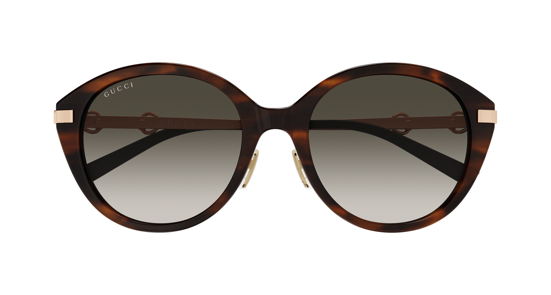 Sunglasses gucci gg2056sa 003 havana cat eye femenino size 56mm - Detailed view