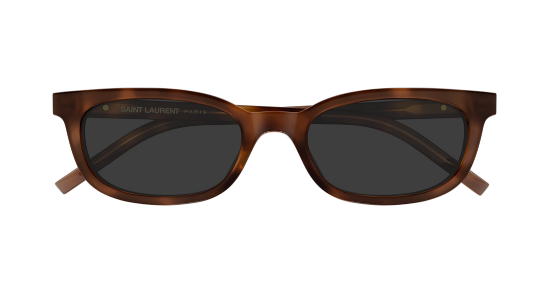 Occhiali da sole saint laurent sl m160 003 havana cat eye femenino taglia 53mm - Vista dettagliata