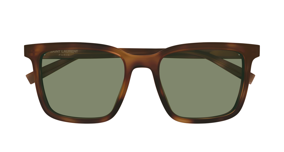 Gafas de sol saint laurent sl 500 009 havana rectangular / squared masculino talla 54mm - Vista de detalle