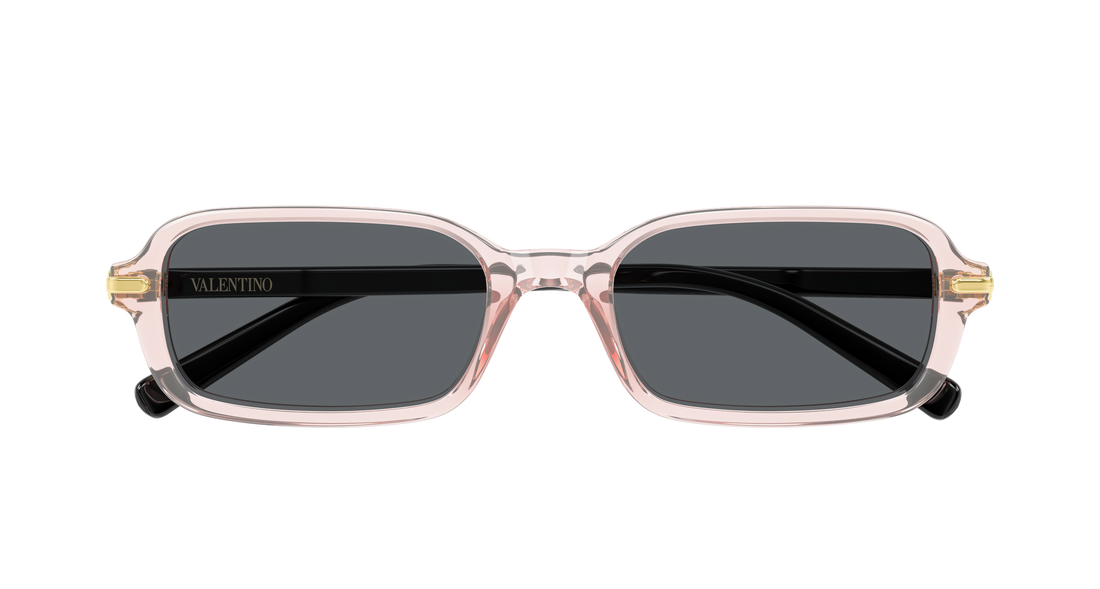 Sonnenbrillen valentino vg0047s 003 rosa rectangular / squared femenino größe 52mm - Detailansicht