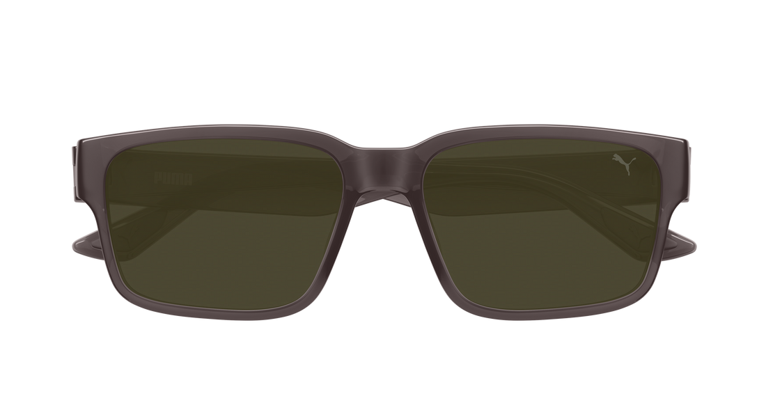 Lunettes de soleil puma pu0542s 004 marron rectangular / squared masculino taille 57mm - Vue détaillée