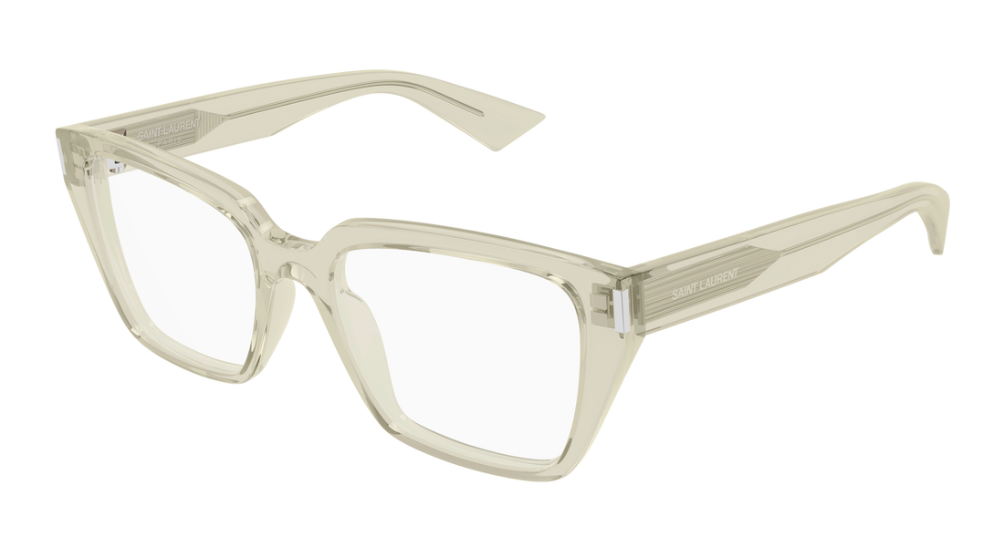 Brillen saint laurent sl 930 004 verde cat eye femenino größe 54mm - Hauptansicht