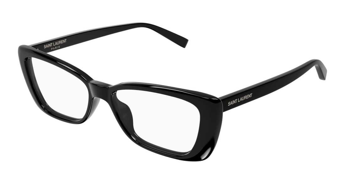 Lunettes de vue saint laurent sl 943 opt 001 negro rectangular / squared femenino taille 54mm - Vue principale