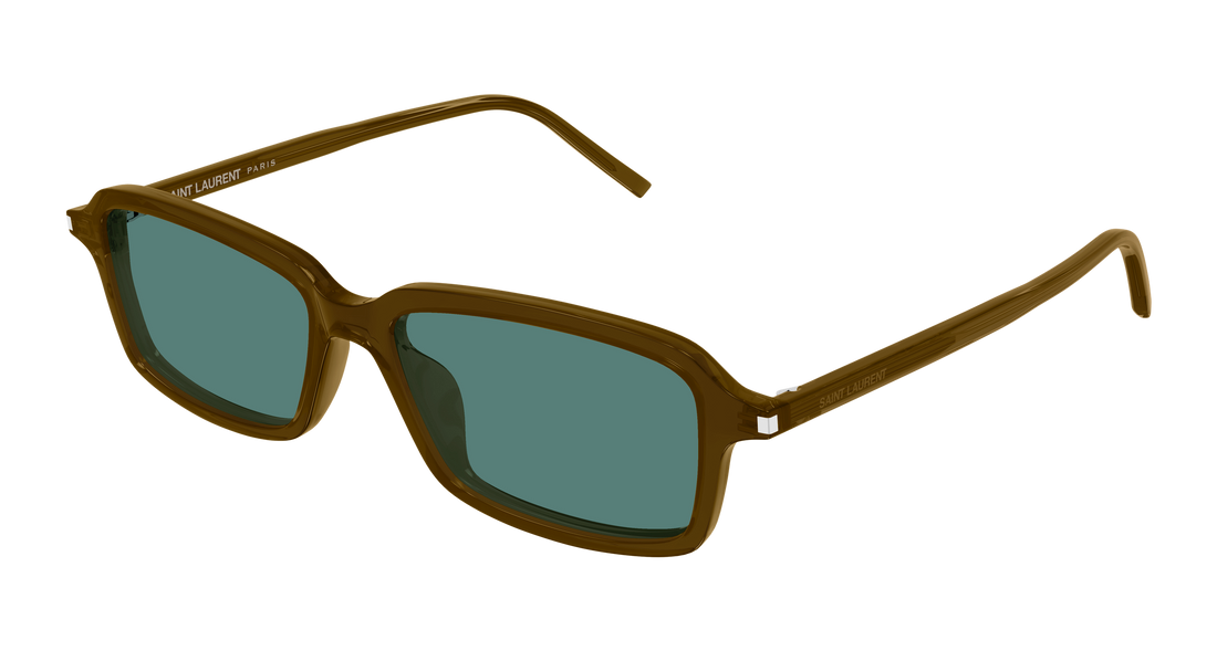 Lunettes de soleil saint laurent sl 938 003 marron rectangular / squared masculino taille 53mm - Vue principale