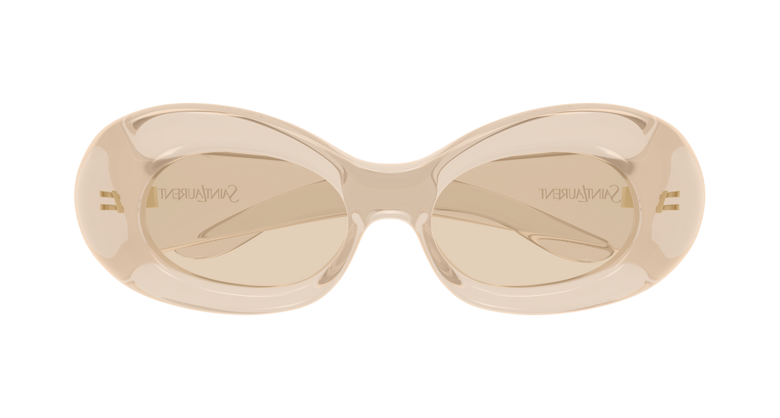 Lunettes de soleil saint laurent sl 968 002 amarillo round/oval/panthos femenino taille 54mm - Vue détaillée
