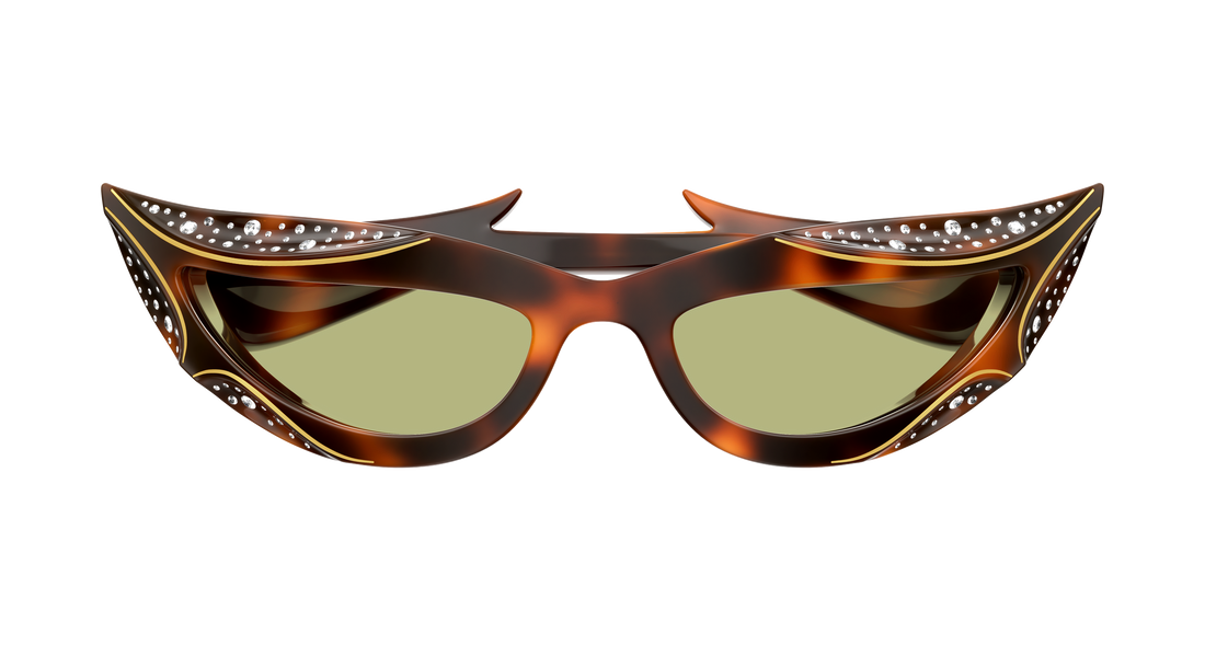 Sonnenbrillen valentino vg0073s 001 havana geometrical/directional unisex größe 56mm - Detailansicht