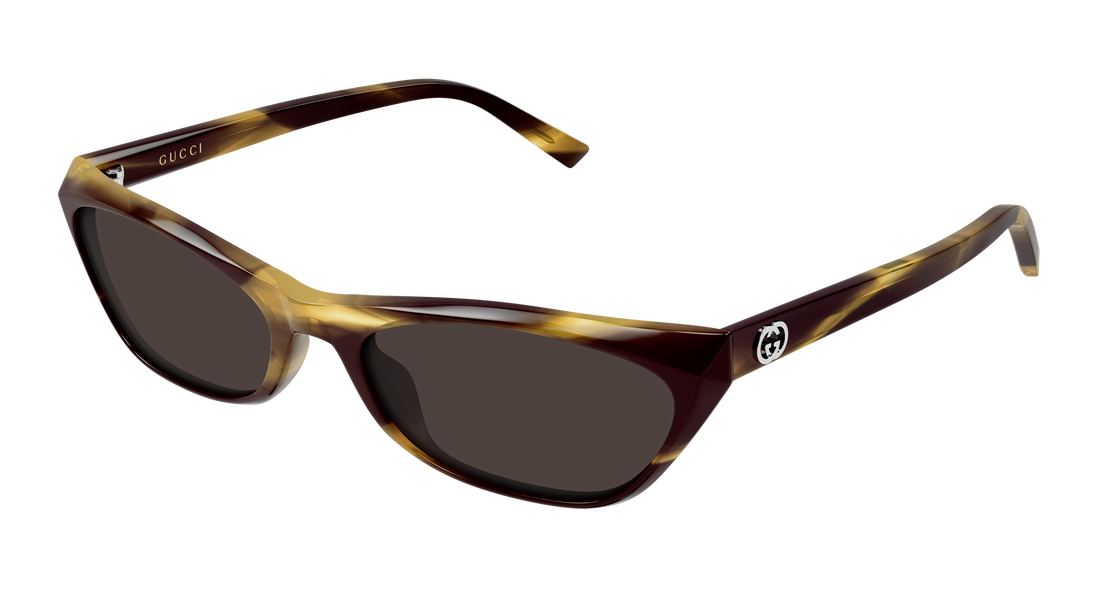 Sonnenbrillen gucci gg2203s 002 havana geometrical/directional femenino größe 56mm - Hauptansicht