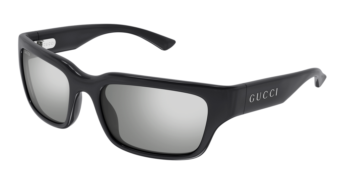 Lunettes de soleil gucci gg2240s 007 gris rectangular / squared masculino taille 58mm - Vue principale