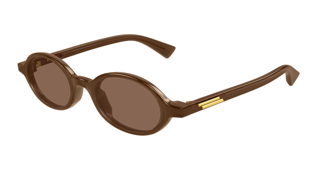 Sonnenbrillen bottega veneta bv1388s 007 marron round/oval/panthos unisex größe 47mm - Hauptansicht