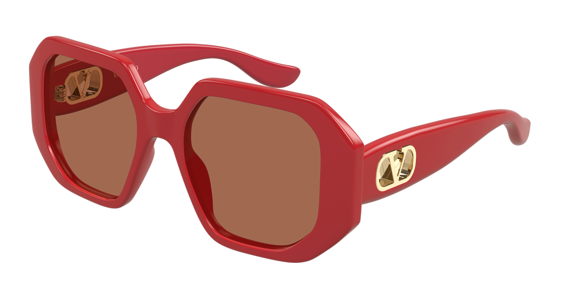 Sonnenbrillen valentino vg0003sa 003 rojo geometrical/directional femenino größe 55mm - Hauptansicht