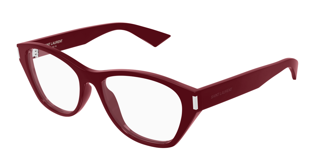 Brillen saint laurent sl 929 006 rojo cat eye femenino größe 55mm - Hauptansicht