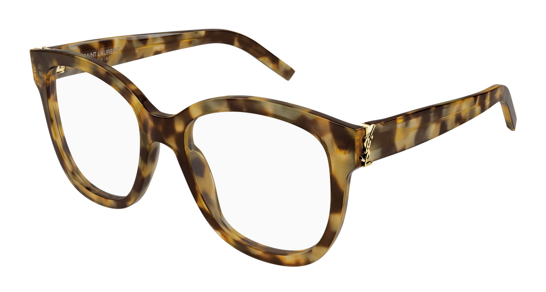 Lunettes de vue saint laurent sl m97 012 havana rectangular / squared femenino taille 54mm - Vue principale