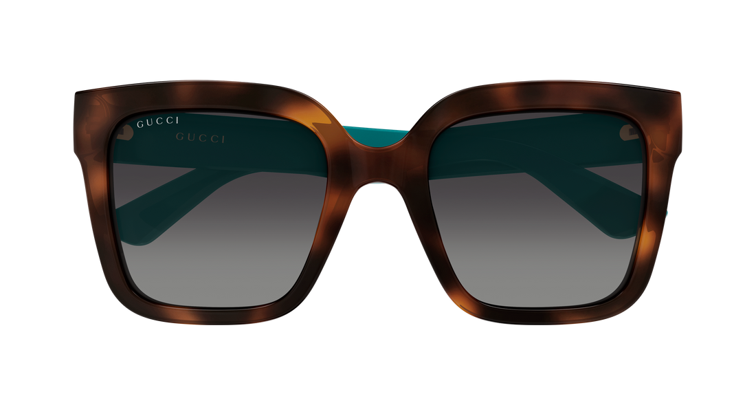 Sonnenbrillen gucci gg2190s 004 havana rectangular / squared femenino größe 53mm - Detailansicht
