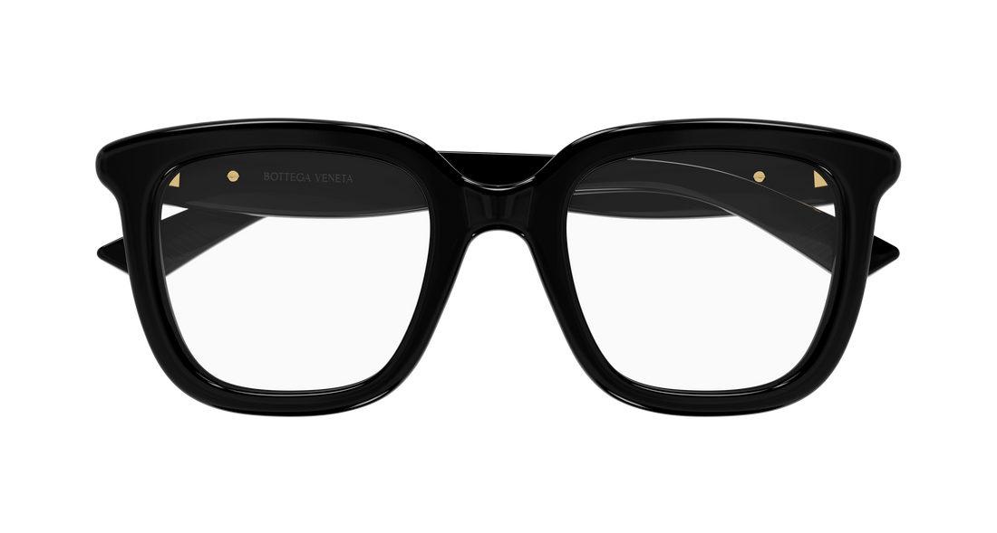 Lunettes de vue bottega veneta bv1496o 005 negro cat eye unisex taille 51mm - Vue détaillée